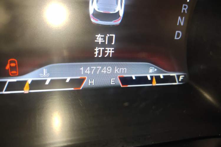 Used Jeep Cherokee 2017 2.4L Leading Smart Edition Odometer Close Up