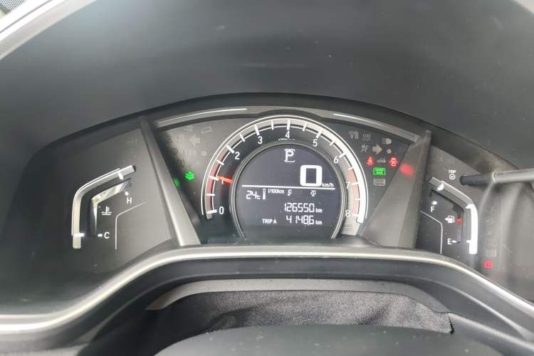 Used Honda CR-V 2019 Brilliant Edition 240TURBO CVT 2WD Comfort Version China VI Emission Standard Odometer Close Up