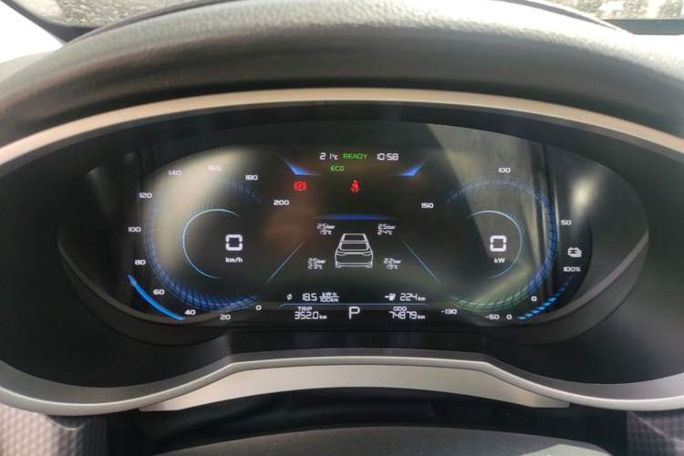 Used Geely Auto Emgrand New Energy 2021 EV Pro Ride-Hailing Edition Instrument Cluster