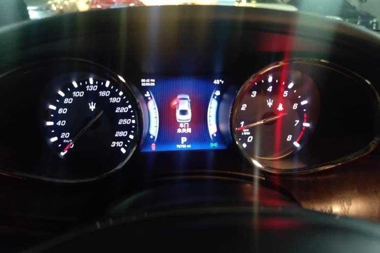 Used Maserati President 2013 3.0T Standard Model Instrument Cluster