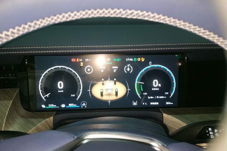 Used Tank 500 New Energy 2026 Model—Hi4-Z Smart Enjoyment Version Instrument Cluster