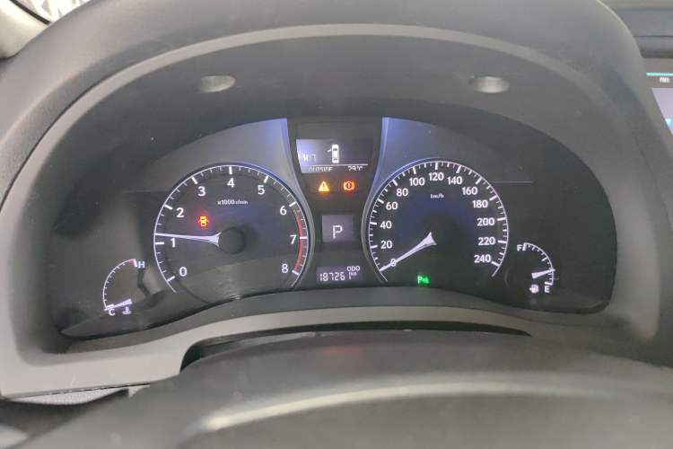Used Lexus RX Classic 2013 270 Elegant Edition Odometer Close Up