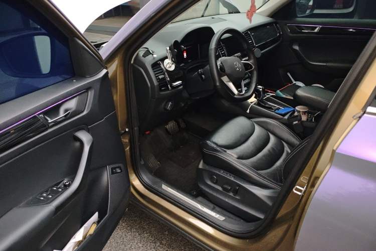 Used Skoda Kodiaq 2017 TSI380 7-Seater Four-Wheel-Drive Flagship Edition Driver Seat