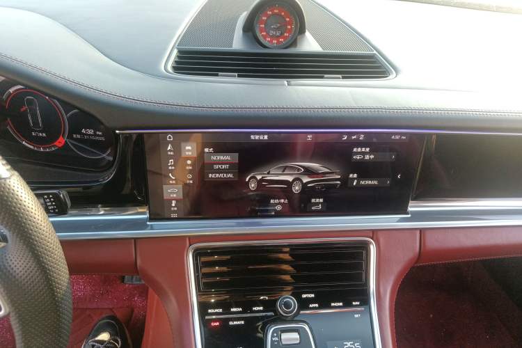 Used Porsche Panamera 2017 Panamera 3.0T Audio And AC Panel