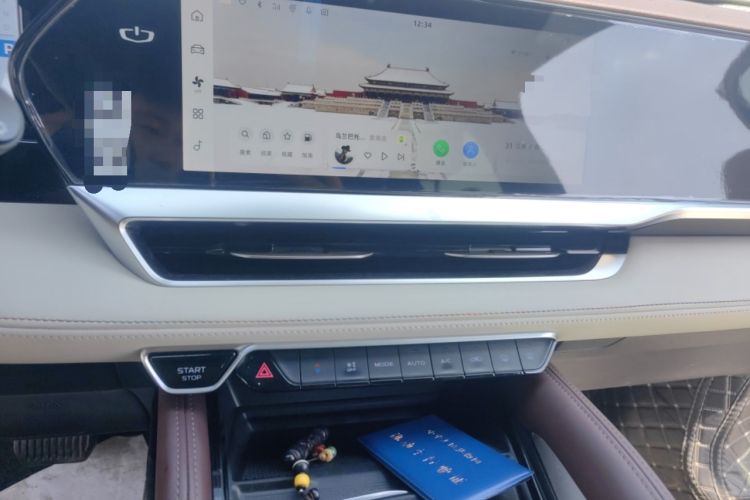 Used Geely Auto Monjaro L 2021 2.0TD High-Power Automatic All-Wheel-Drive Flagship Version Audio And AC Panel