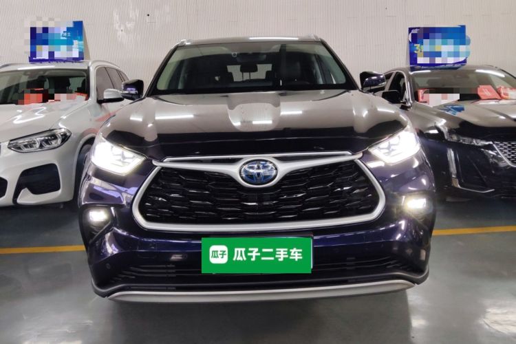 Used Toyota Highlander 2022 Dual-Engine 2.5L Four-Wheel Drive Prestige Version 7 Seats
