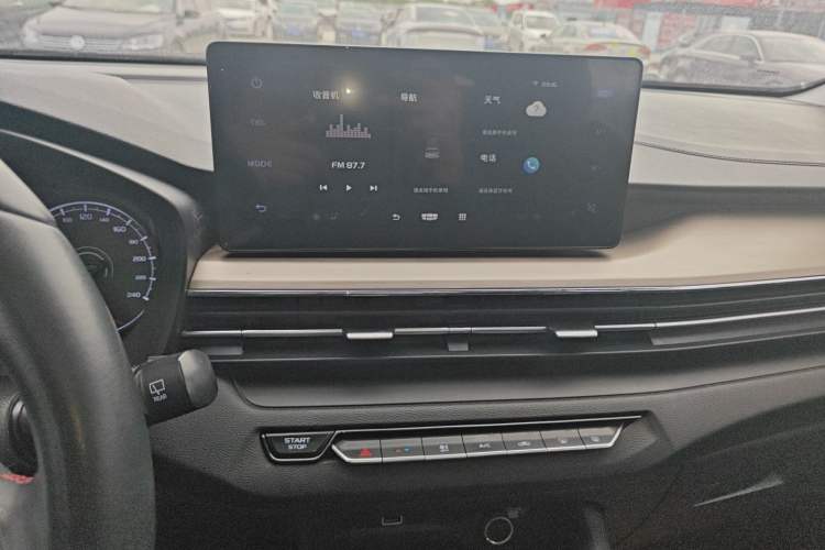 Used Geely Auto Vision X3 2021 PRO 1.5L CVT Deluxe Model Audio And AC Panel