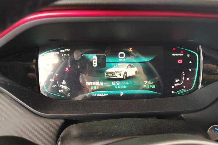 Used Dongfeng Aeolus Yixuan MAX 2021 1.5T Ultra-Stylish Trendsetter Edition Instrument Cluster