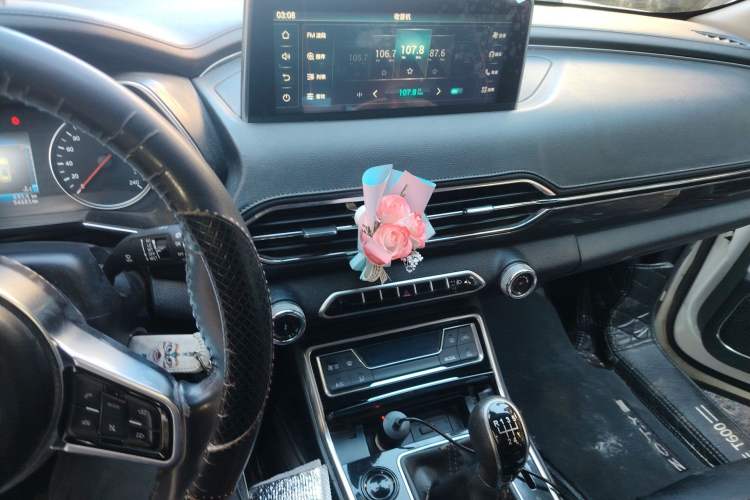 Used Zotye T600 2019 1.5T Manual Elite Edition Audio And AC Panel