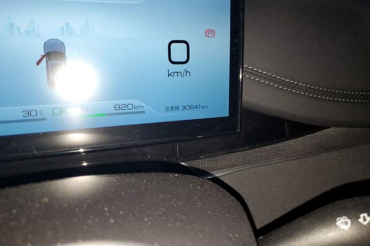 Used BYD Seal 06 New Energy 2024 DM-i 80KM Prestige Model Odometer Close Up