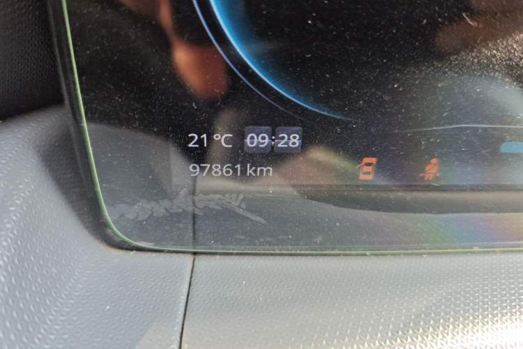 Used Leapmotor T03 2021 400 Comfort Edition Odometer Close Up