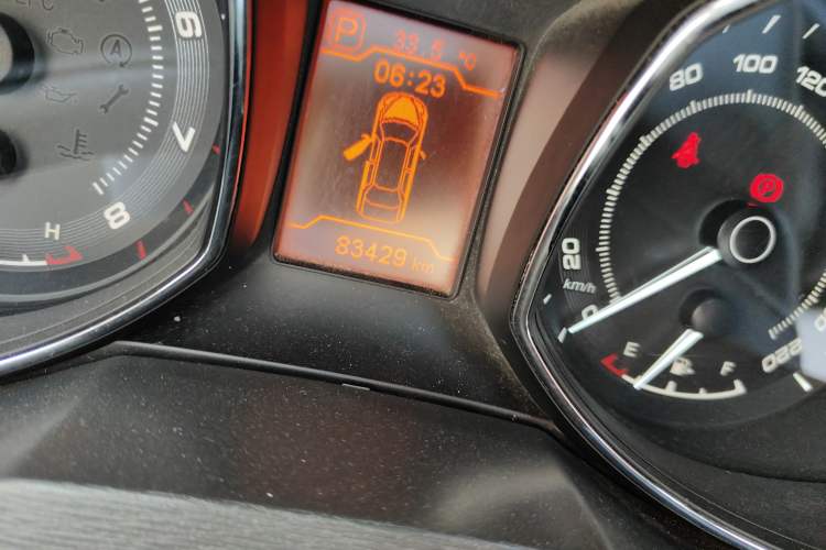 Used Chery Arrizo 7 2013 1.6L CVT Zhixiang Edition Odometer Close Up