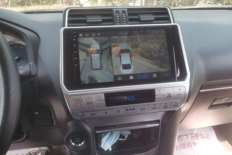 Used Toyota Prado 2019 3.5L Automatic TX-L Deluxe Edition with Rear-Mounted Spare Tire Audio And AC Panel