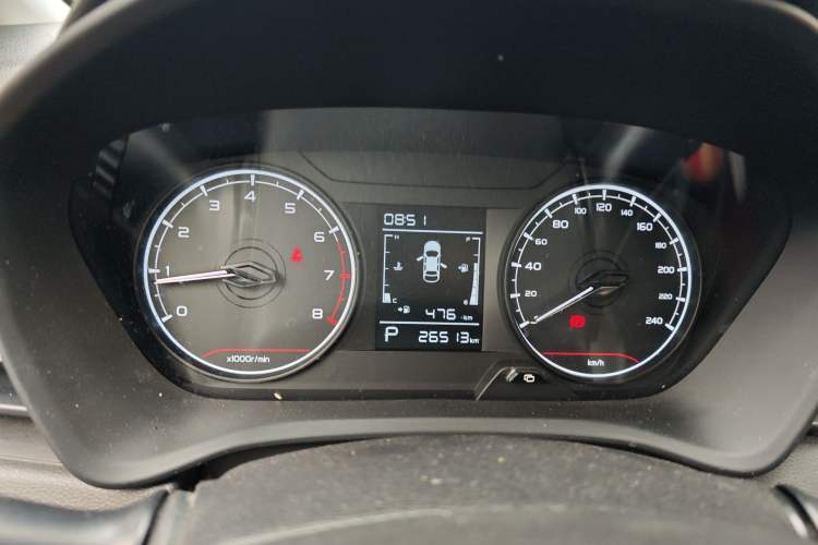 Used Geely Auto Vision X3 2021 PRO 1.5L CVT Deluxe Model Instrument Cluster