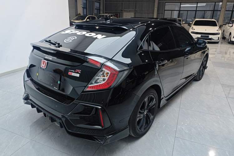 Used Honda Civic 2021 HATCHBACK 220TURBO CVT Trendy Cool Edition Rear Right 45 Deg