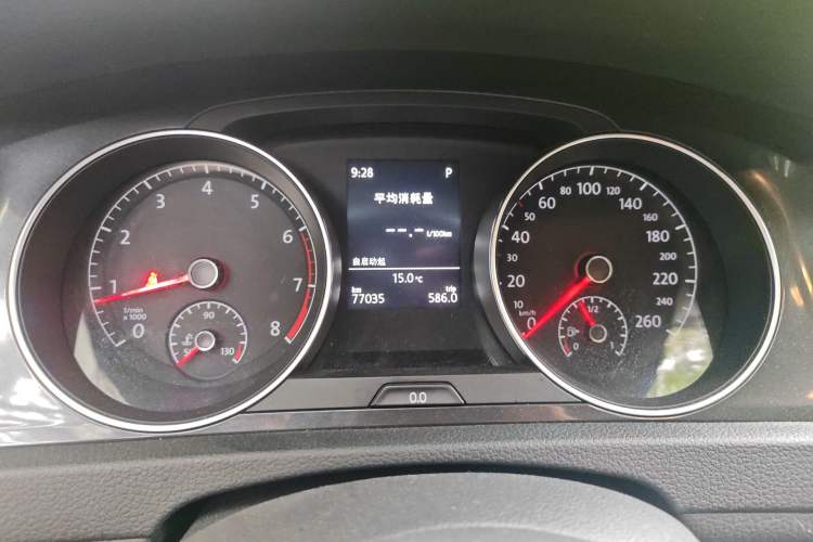 Used Volkswagen Golf 2017 230TSI Automatic Luxury Million-Vehicle Commemorative Edition Instrument Cluster