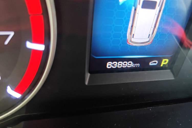 Used Haval H6 2019 Sport Edition 1.5T Automatic Two-Wheel Drive Elite Model China VI Odometer Close Up