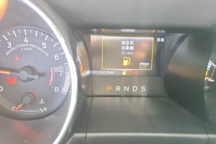 Used Ford Mustang 2016 2.3T Performance Edition Odometer Close Up