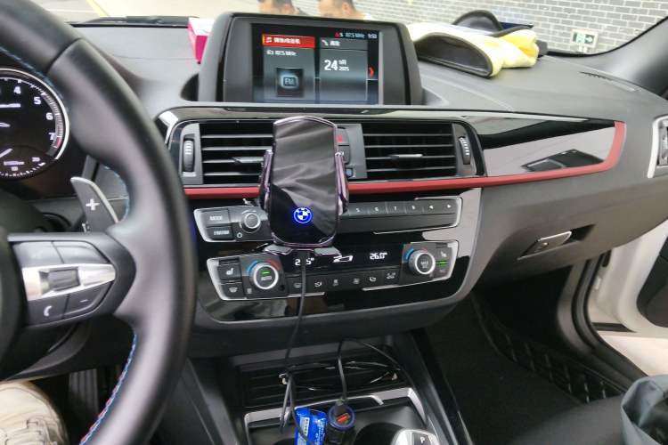 Used BMW 2 Series 2019 225i Convertible Coupe Sports Design Package Audio And AC Panel