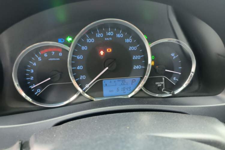 Used Toyota Levin 2017 Revised 185T CVT Elite Edition China V Standard Instrument Cluster