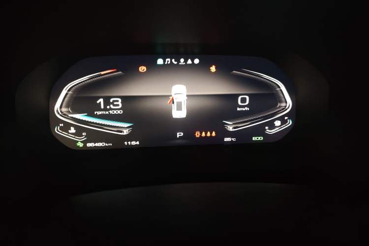 Used Wey VV5 2021 1.5T Two-Wheel Drive Smart Pioneer Instrument Cluster