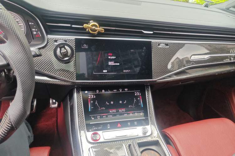 Used Audi SQ7 2024 4.0 TFSI Night Knight Edition Audio And AC Panel