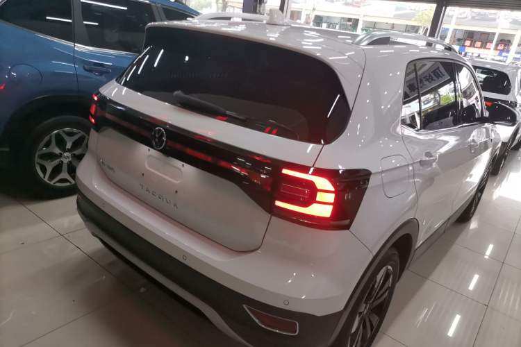 Used Volkswagen Tacqua 2021 1.5L Automatic Yue Zhi Lian Edition Rear Right 45 Deg