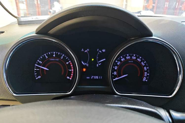 Used Toyota Highlander 2012 2.7L Two-Wheel Drive 7-Seater Elite Edition Instrument Cluster