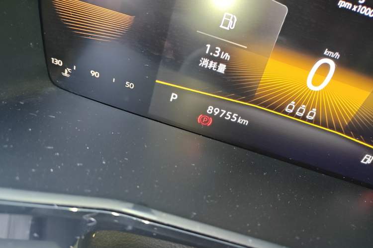 Used Volkswagen Lavida 2021 1.5L Automatic Comfort Edition Odometer Close Up