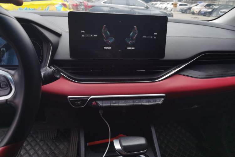 Used Geely Auto Emgrand S 2021 1.4T CVT Prestige Edition Audio And AC Panel