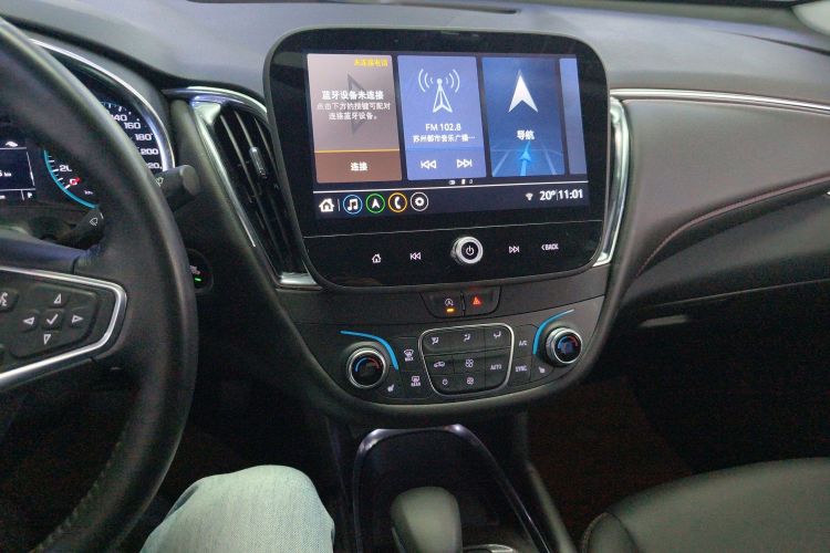 Used Chevrolet Malibu XL 2022 Redline 550T Automatic Sport Edition Audio And AC Panel