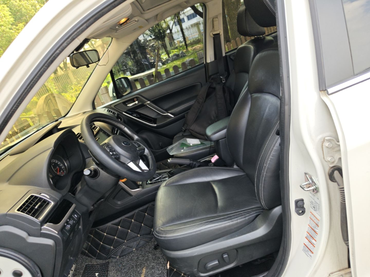 Avant de la voiture