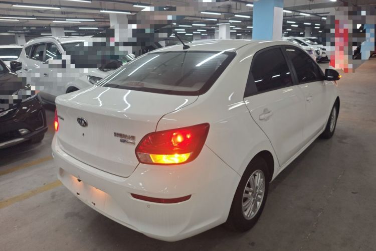 Used Kia Pegas 2017 1.4L Automatic Value Edition Rear Right 45 Deg