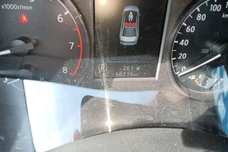 Used Nissan Teana 2021 2.0L XL Comfort Edition Odometer Close Up