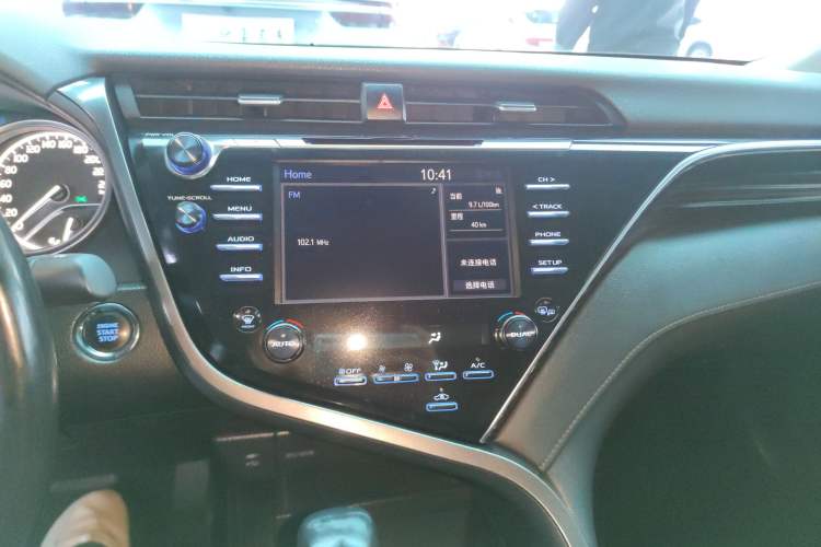 Used Toyota Camry 2018 2.5G Luxury Edition Audio And AC Panel