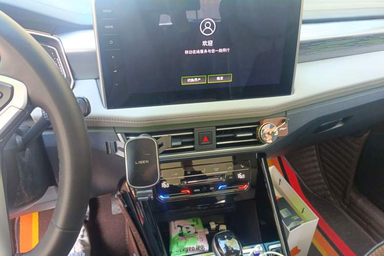 Used Volkswagen Tayron 2023 380TSI Four-Wheel Drive R-Line High-Energy Version Audio And AC Panel