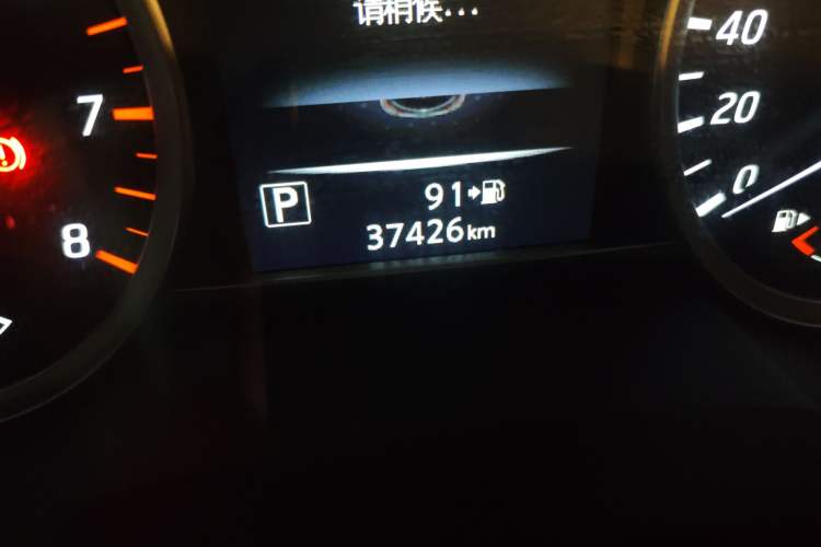 Used Nissan Tiida 2021 1.6L CVT Smart Drive Edition Odometer Close Up