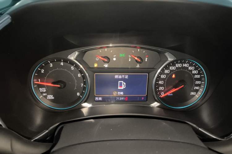 Used Chevrolet Equinox 2019 Redline 550T Automatic All-Wheel-Drive RS Model China VI Standard Instrument Cluster