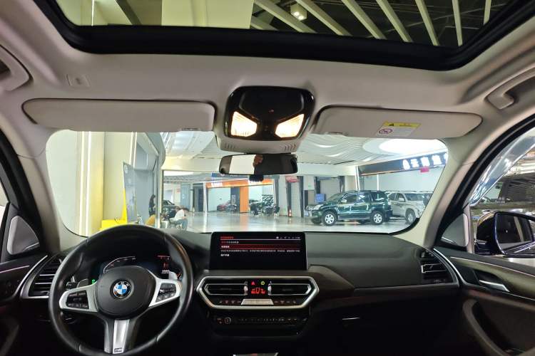 Used BMW X3 2022 xDrive30i Luxury Model M Night Sky Package Headliner
