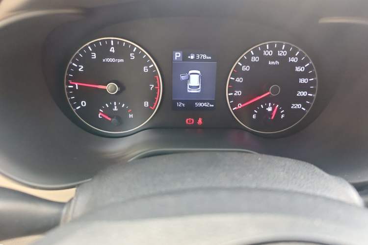 Used Kia KX Cross 2019 1.6L Automatic Dynamic Sunroof Version China V Standard Odometer Close Up