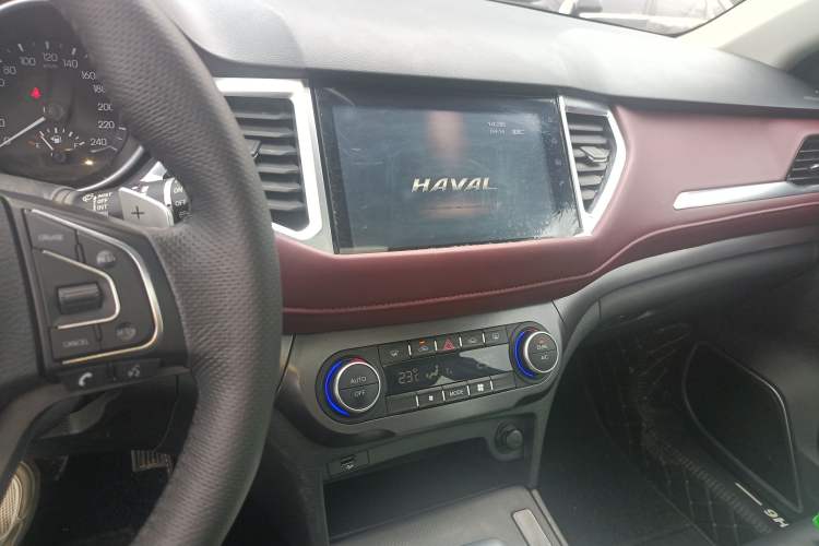 Used Haval H6 Coupe 2019 1.5T Automatic Two-Wheel Drive Elite Version China VI Standard Audio And AC Panel