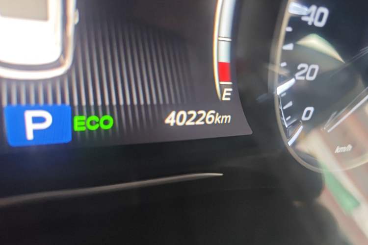 Used GAC Trumpchi GS5 2019 270T Automatic Luxury Edition Odometer Close Up