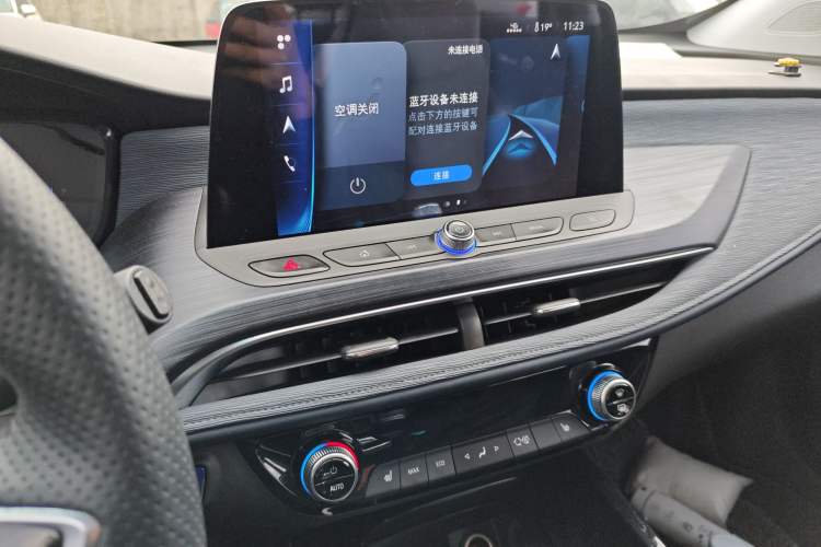 Used Buick Velite 6 2022 Plug-in Hybrid Connected Smart Edition Audio And AC Panel