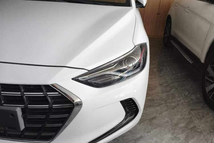 Used Hyundai Elantra (6th Generation / Lingdong) 2020 1.4T Dual-Clutch Xuan Dong · Dynamic Version Left Front Headlight