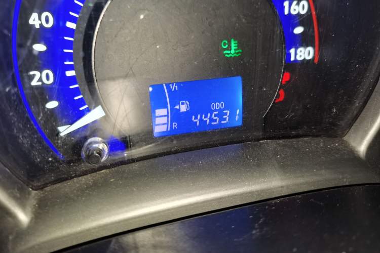 Used BYD F0 2012 1.0L XuanKu Trim Odometer Close Up