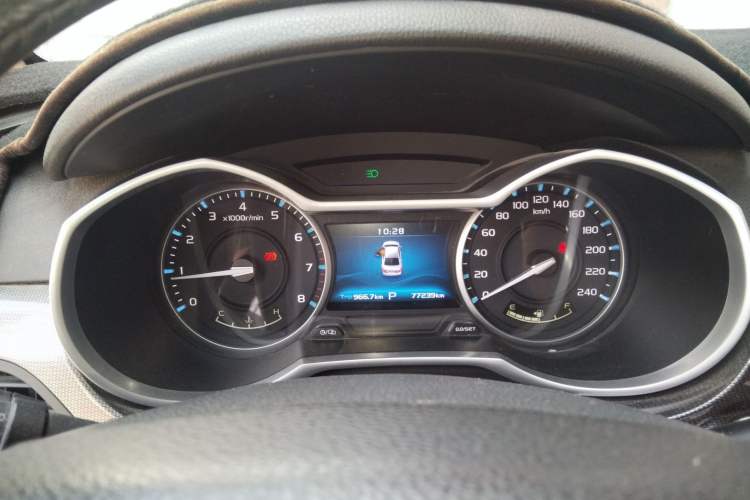 Used Geely Auto Emgrand 2017 Sedan Million Edition 1.5L CVT Upward Version