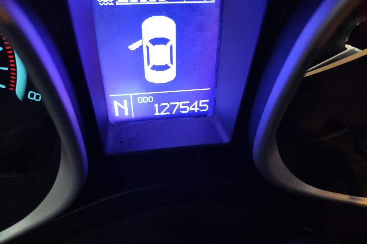 Used GAC Trumpchi GS5 2014 2.0L Automatic Two-Wheel Drive Deluxe Edition Odometer Close Up