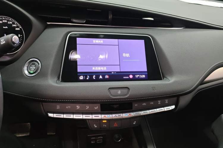 Used Cadillac XT4 2018 28T Two-Wheel Drive Leading Version Audio And AC Panel