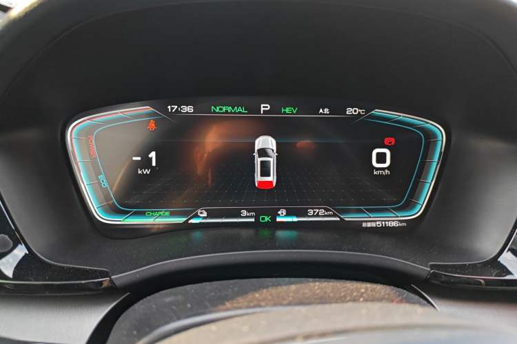 Used BYD Song PLUS New Energy 2021 DM-i 51KM Prestige Model Instrument Cluster