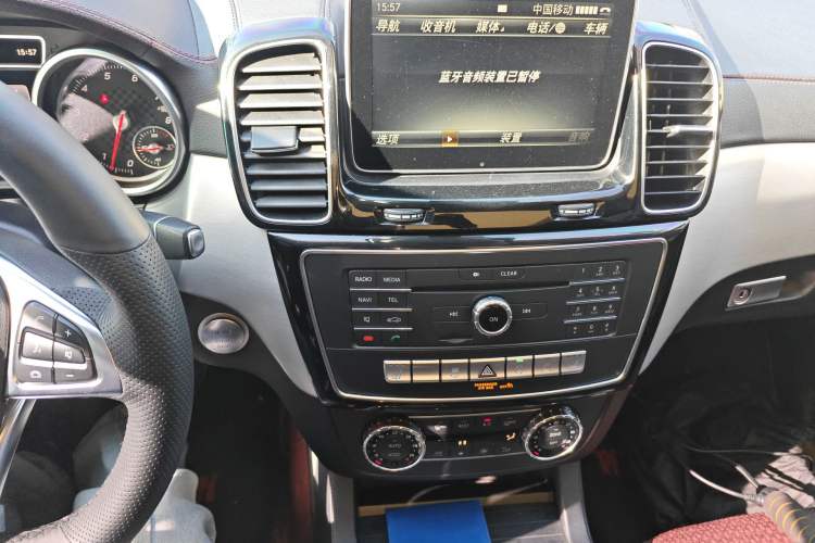 Used Mercedes-Benz GLE Coupe 2015 GLE 450 AMG 4MATIC Coupe SUV Audio And AC Panel